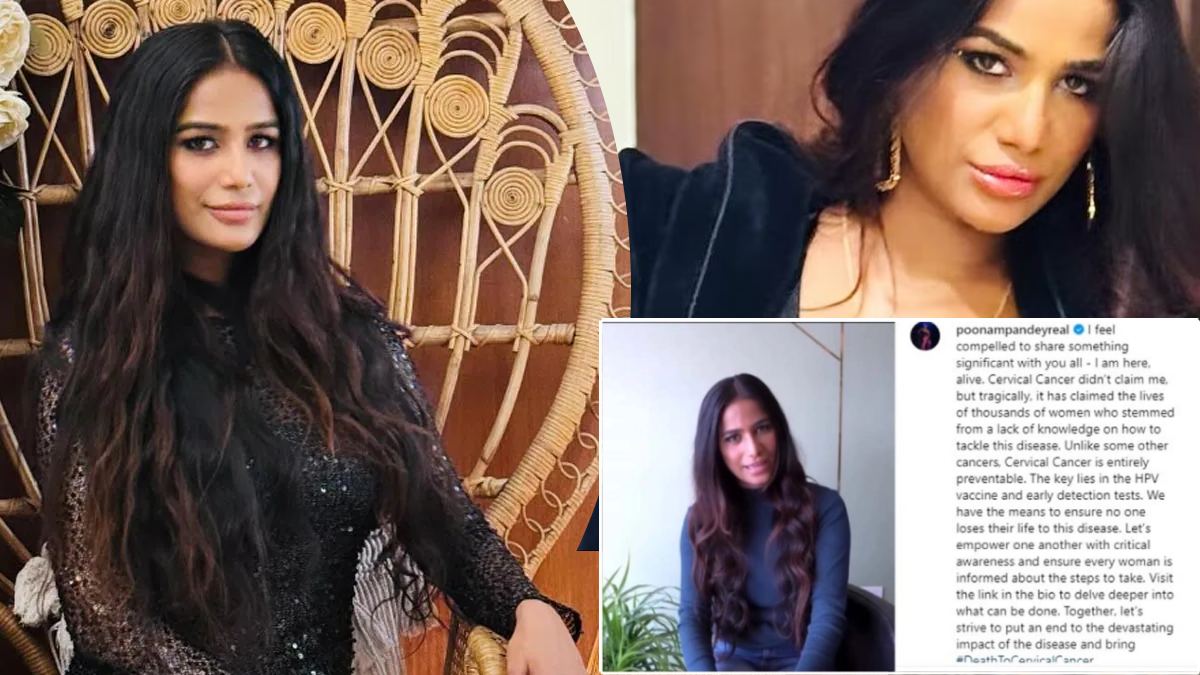 poonam pandey alive death news instagram post क्या पूनम पांडे जिंदा है?