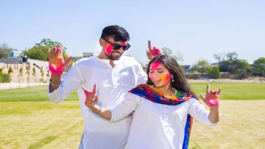 Newlywed First Holi