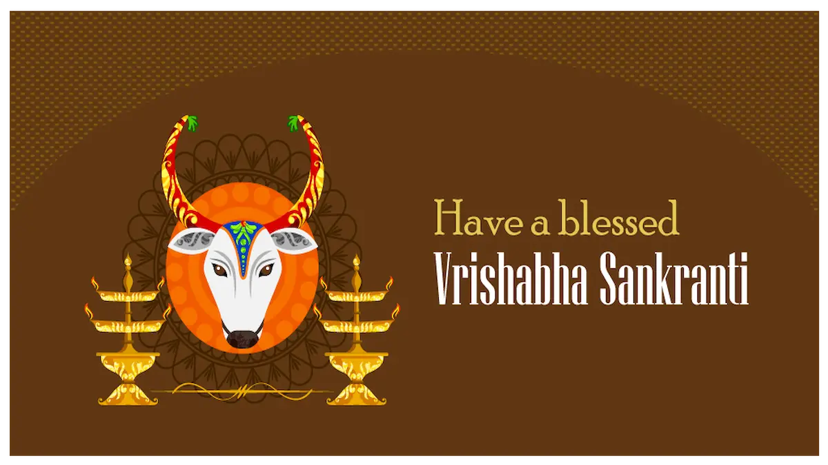 Vrishabh sakranti