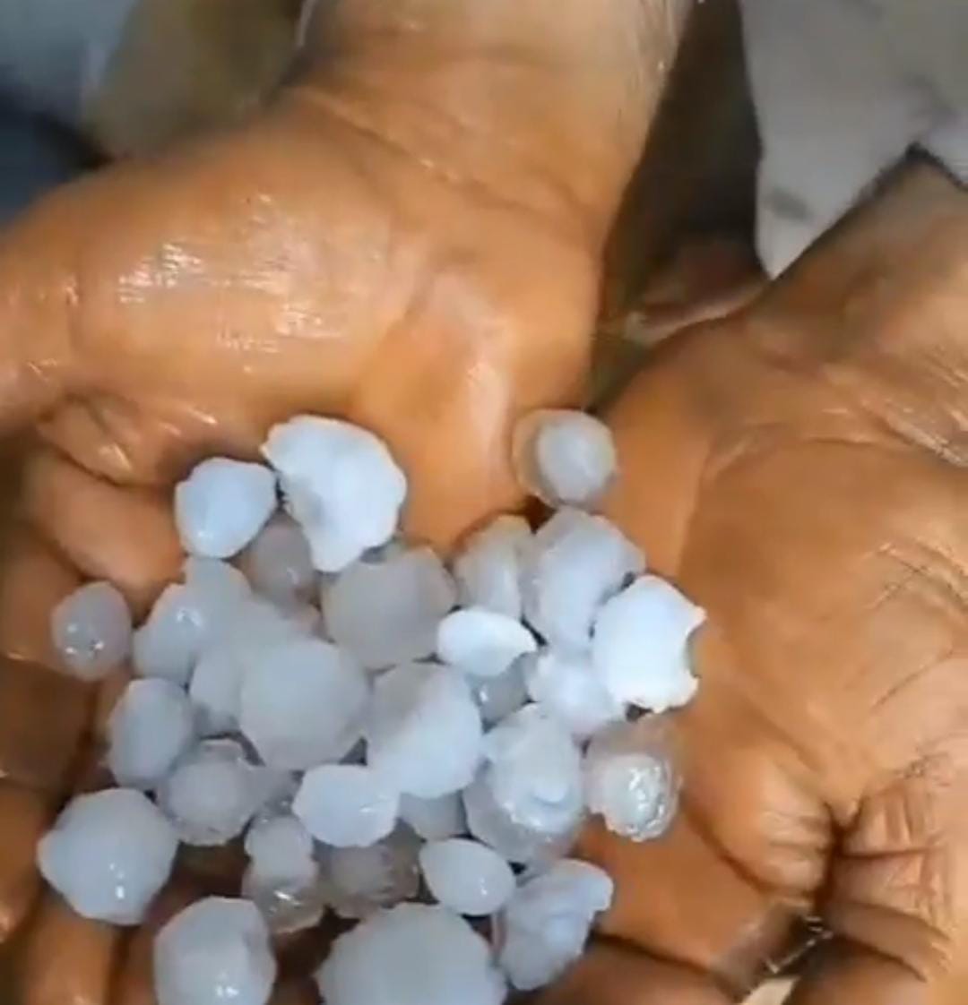 Rajasthan hail rains