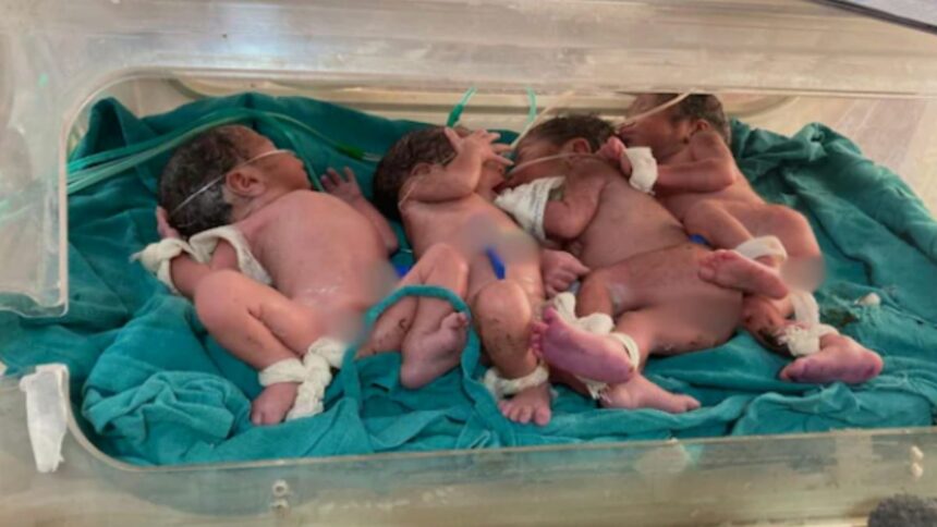 Rajasthan Women Gave Birth To Four Children