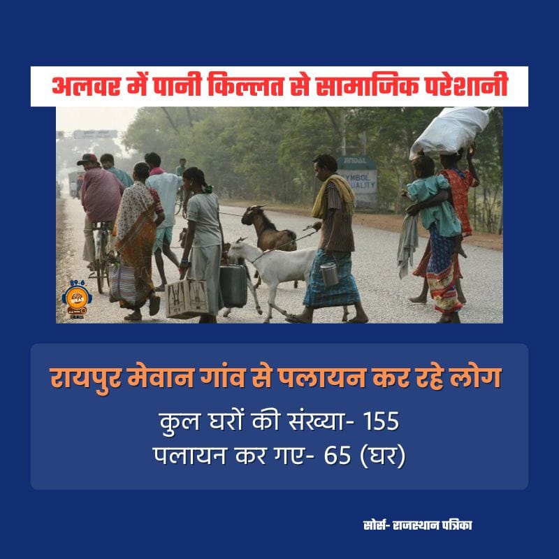Water Crisis In Rajasthan: पानी की किल्लत पैदा कर रहा नई दिक्कतें, बढ़ रही कुंवारों की संख्या, कोई जान देने को तैयार... migration in rajasthan