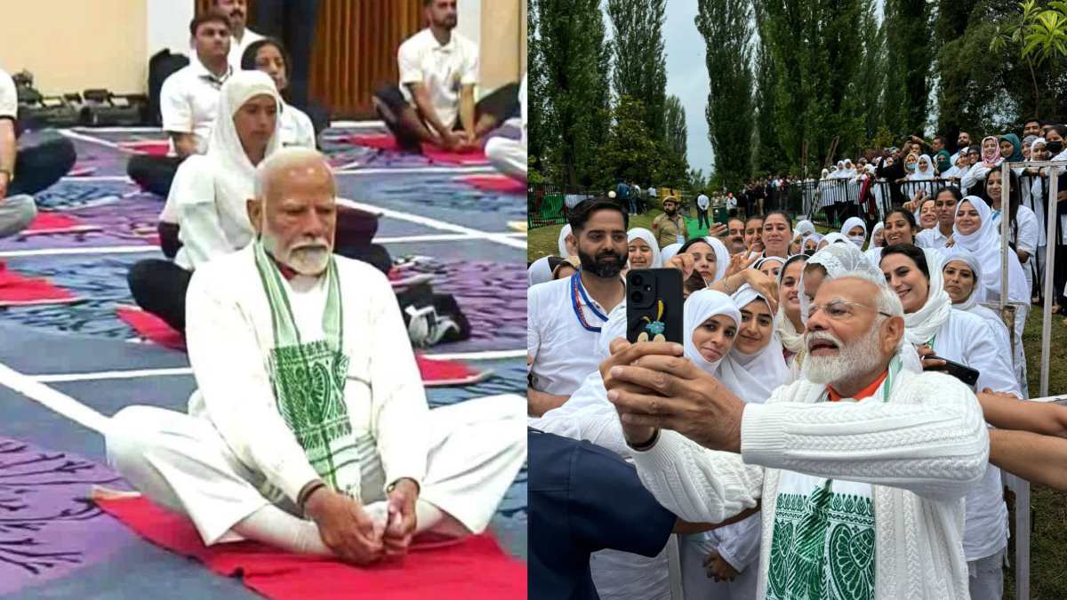 Narendra Modi Yoga Photos