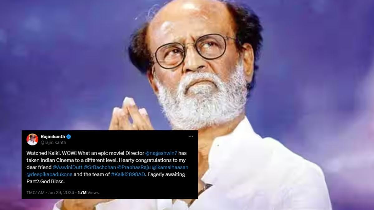 रजनीकांत को कैसी लगी Kalki 2898 AD मूवी, कल्कि फिल्म देखने जाने से पहले पढ़ लो ये बात Rajinikanth On Kalki 2898 AD Movie