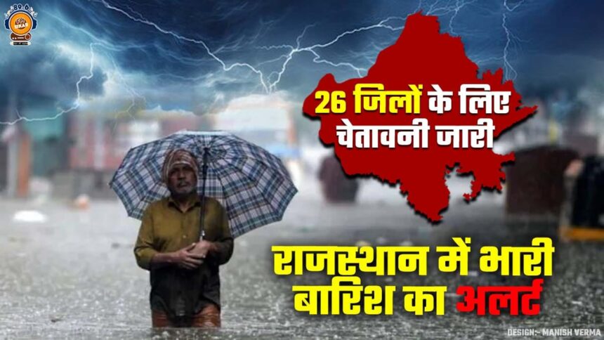 Imd jaipur rain alert today weather news