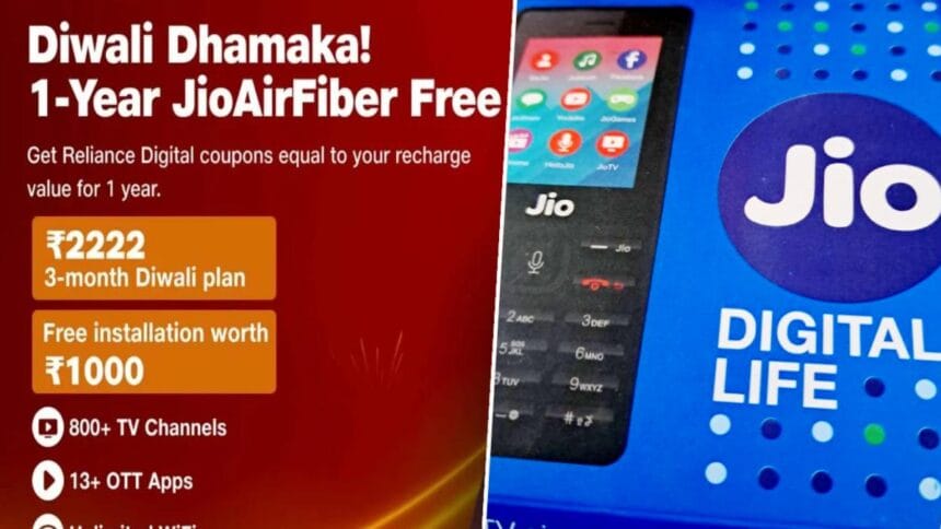 Jio Diwali Offers