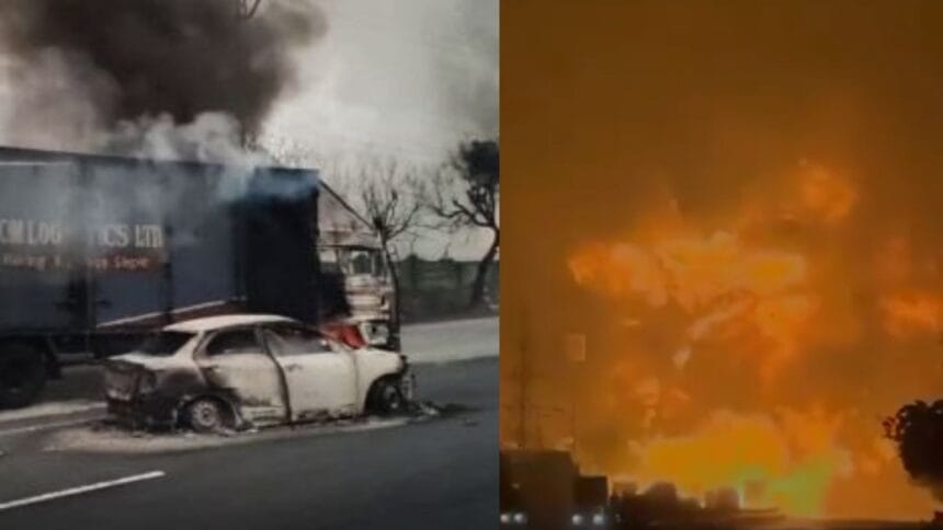 jaipur lpg tanker blast today