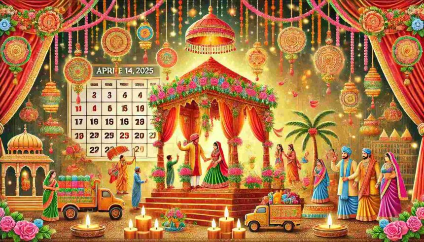 April Me shadi muhurat 2025