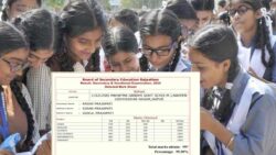 RBSE 10th Topper List 2025 rashi prajapat
