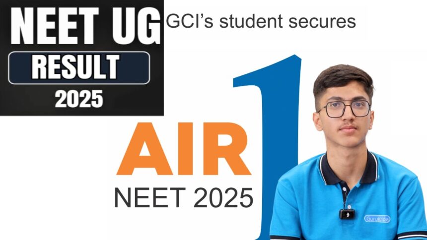 NEET UG 2025 Topper Mahesh Keswani