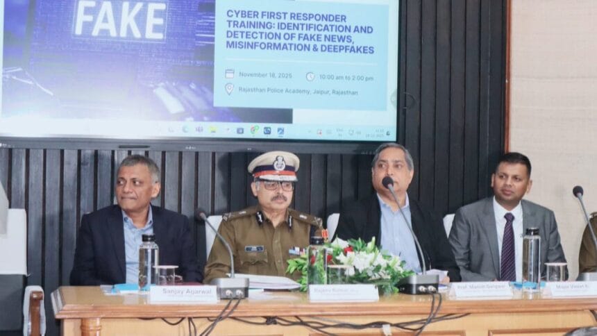 Jaipur Cyber News: राजस्थान पुलिस की जयपुर में पत्रकारों के लिए साइबर खतरों से निपटने की विशेष ट्रेनिंग, फेक न्यूज़ और डीपफेक की चुनौती पर चर्चा