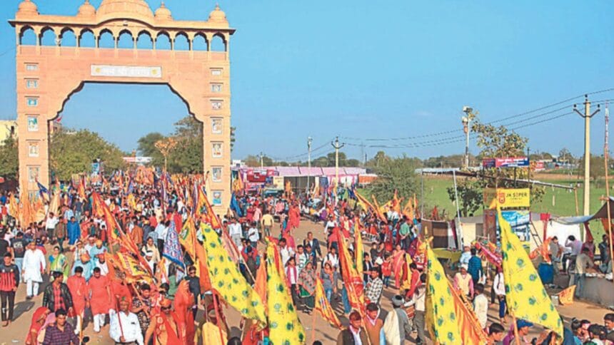 Khatu Dham Devotees Congregation in Sikar Rajasthan
