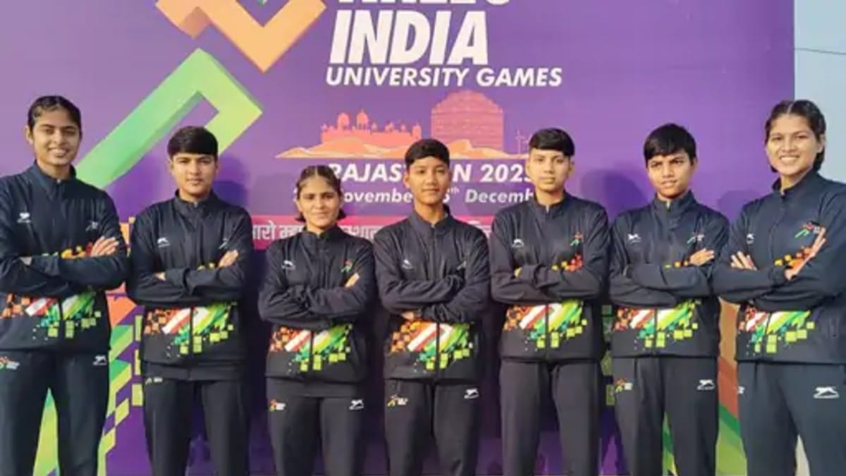 Khelo India University Games: तीन दिवसीय टूर्नामेंट में सीकर की महिला टीम ने मारी बाज़ी, महिला खो-खो टीम का दमदार जलवा