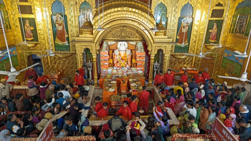 Devotees Gather at Rajasthan Temples for New Year 2026 Celebrations