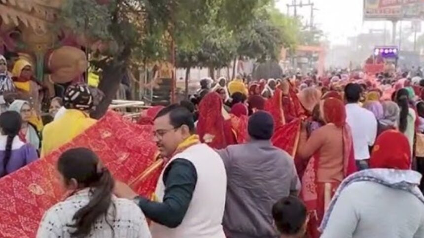 Shakambhari Mata Devotees at Sakrai Temple in Rajasthan