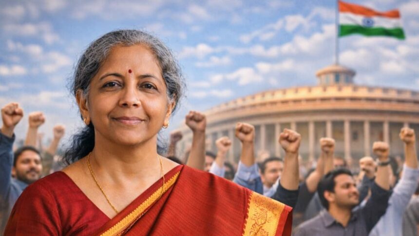 Budget 2026 27 Nirmala Sitharaman Focus on Green Energy and Cancer Drugs