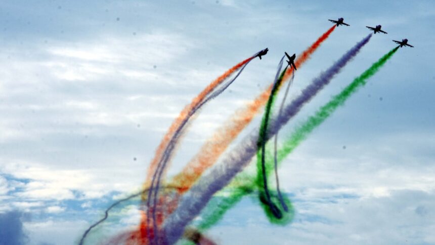 Sikar Air Show 2023 Indian Air Force Suryakiran