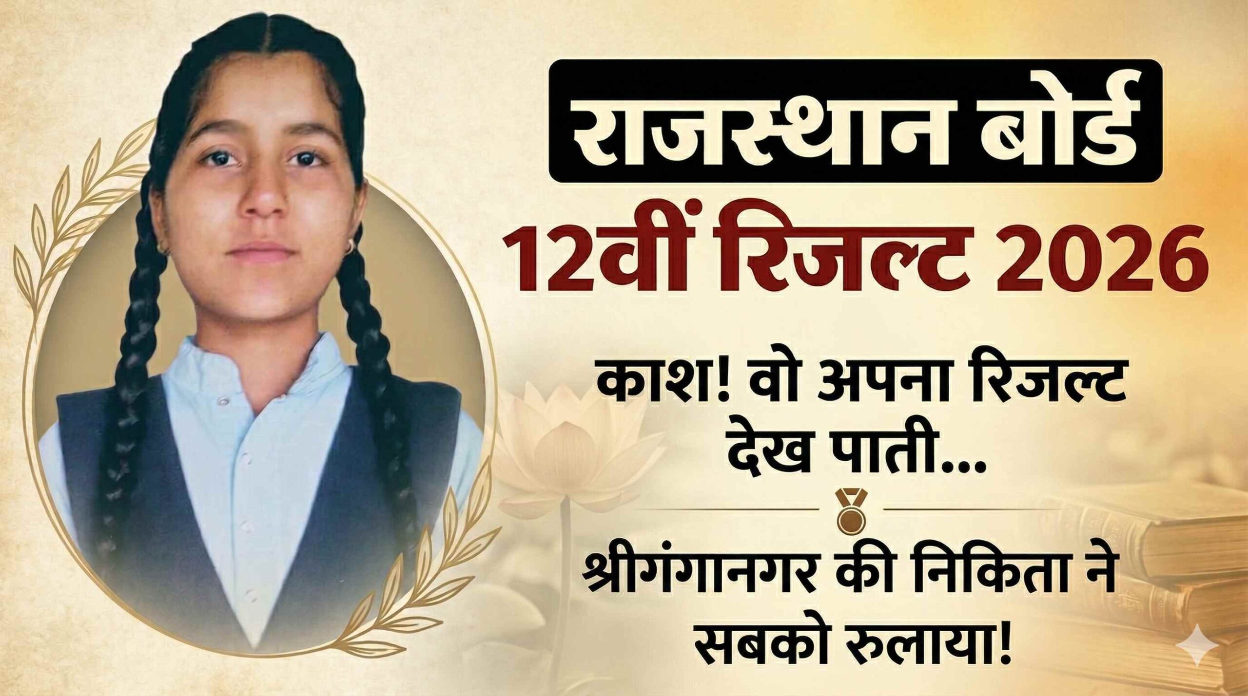 Sriganganagar Nikita emotional story