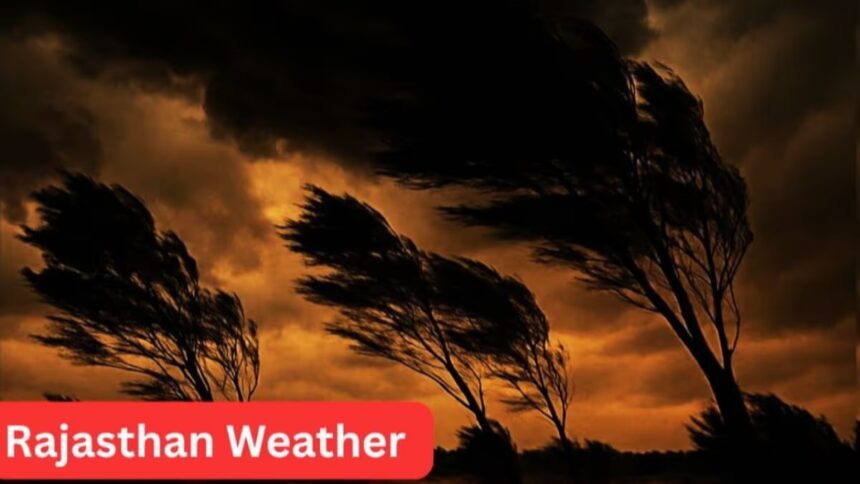 North India Weather Alert Jaipur Storm Rainfall Warning