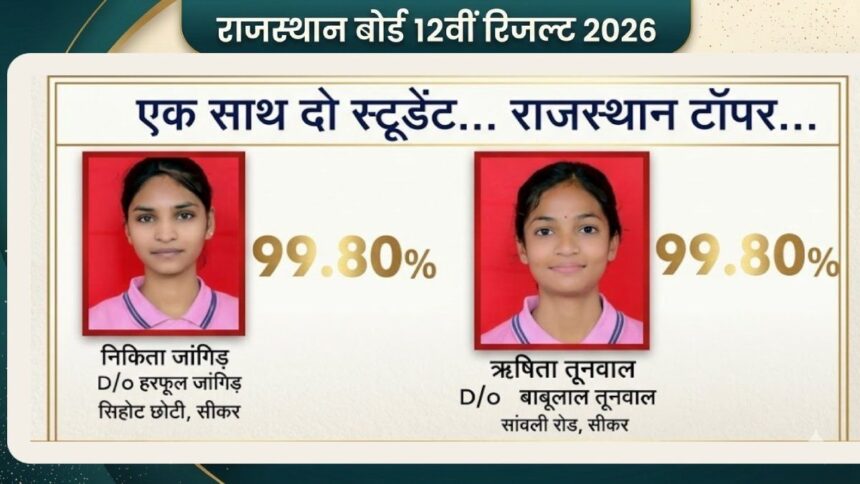 RBSE Topper Girls Sikar