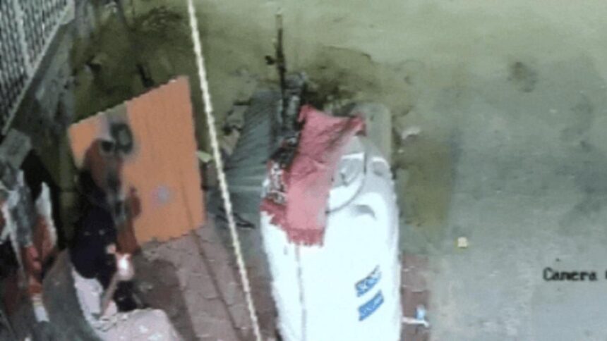 Sikar temple theft cctv