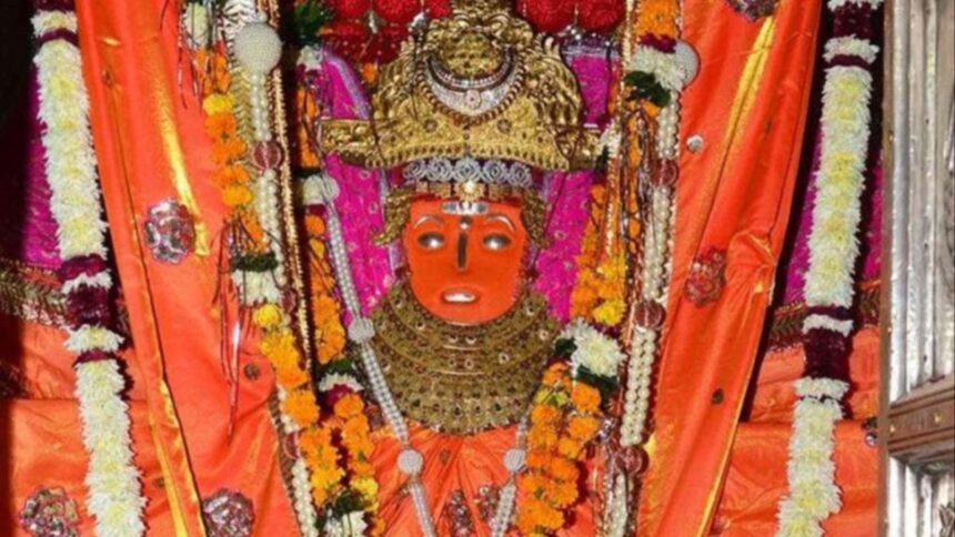 Swarn Shikhar Installation at Sikar Jeenmata Temple